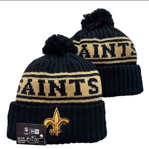 New Era NFL knit Pom beanie Saints